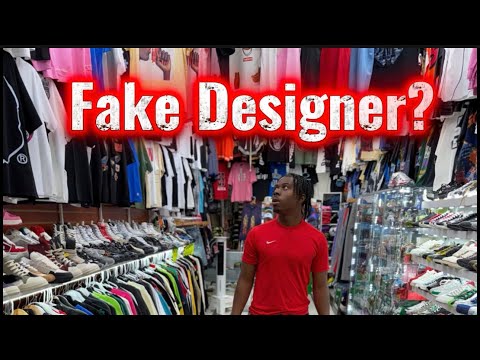 We Went Shopping At A FAKE DESIGNER Market In Atlanta