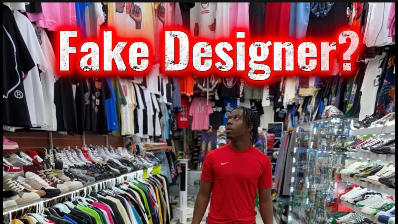 We Went Shopping At A FAKE DESIGNER Market In Atlanta! 