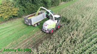 Maishäckseln 2020 Teil 9 LU Krumm Claas Jaguar 950 Deutz 7250 TTV, Deutz 6190, Fendt 820 [4K]