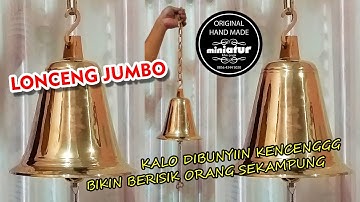 Lonceng Gereja - Bel Sekolah - Bel Meja - Lonceng Kapal - Ship Bell - Lonceng Bar - Lonceng Cafe