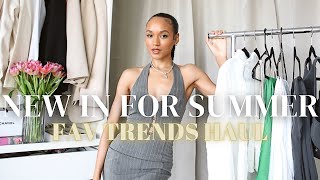NEW IN | FAV SUMMER TRENDS HAUL| MODERN Y2K, COLORS,TAILORED STREET STYLE FASHION|FT. PRINCESS POLLY