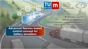 Advanced flatness-based control concept for battery emulation