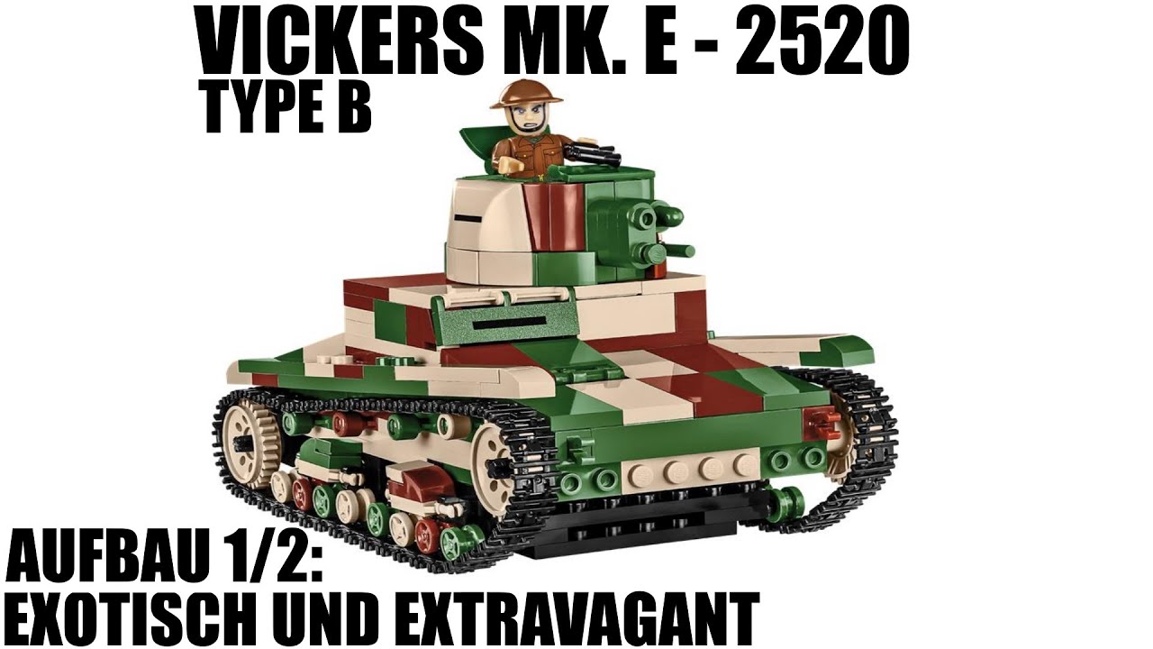 VICKERS MK E   TYPE B COBI 2520   AUFBAU 12 EXOTISCH UND EXTRAVAGANT