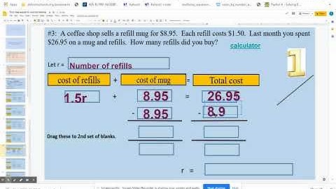 two step word problems google slides slide 10