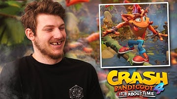 THIS WAS SICK! | Crash Bandicoot 4: It’s About Time | Trailer (REACTION)