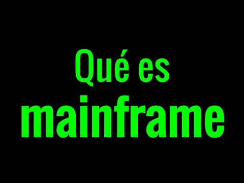 Video: ¿Qué son las pruebas de mainframe?