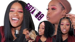 PT. 8! SLAY OR THROW AWAY TRYING OUT SUPER AFFORDABLE WIGS!!? | MARY K. BELLA