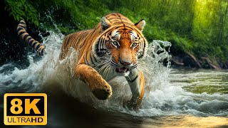 Top 1000 Wild Animals 8K ULTRA HD  Relaxing Animal Film With Soothing Music
