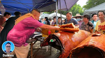 Food Market in Guangzhou China Exotic Fruits, Roast Meats & Hidden Cantonese Street Food Gems