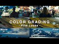 Recreating the looks of movies shot on film  color grading