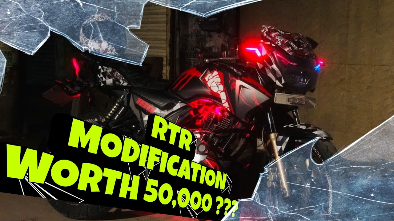 Apache Rtr Modification Kit BEST MODIFICATION OF APACHE RTR || WONDER BROTHERS - YouTube