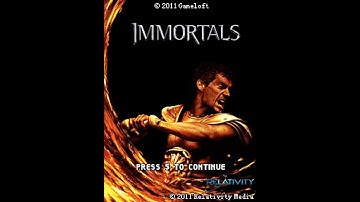 Immortals (Java ME Game) - Walkthrough