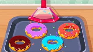 Baby Panda's Summer Coffee | Cook Amazing Café Dishes, Clothing Design | Babybus Games Video screenshot 4