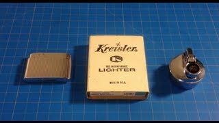 Vintage Table Lighter: Colibri, Bently, Kreisler
