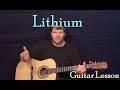 Lithium (Nirvana) Easy Guitar Lesson How to Play Tutorial