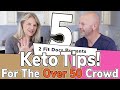 5 ketolow carb tips for the over 50 crowd from 2 fit docs