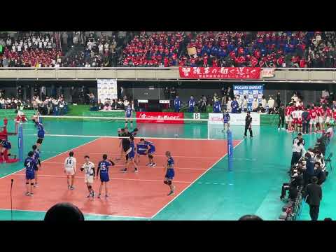 春高バレー2024 近江 スパイク練習