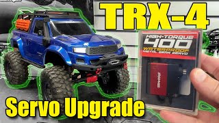 Traxxas TRX-4 High Trail Upgrade How To- Servo & BEC