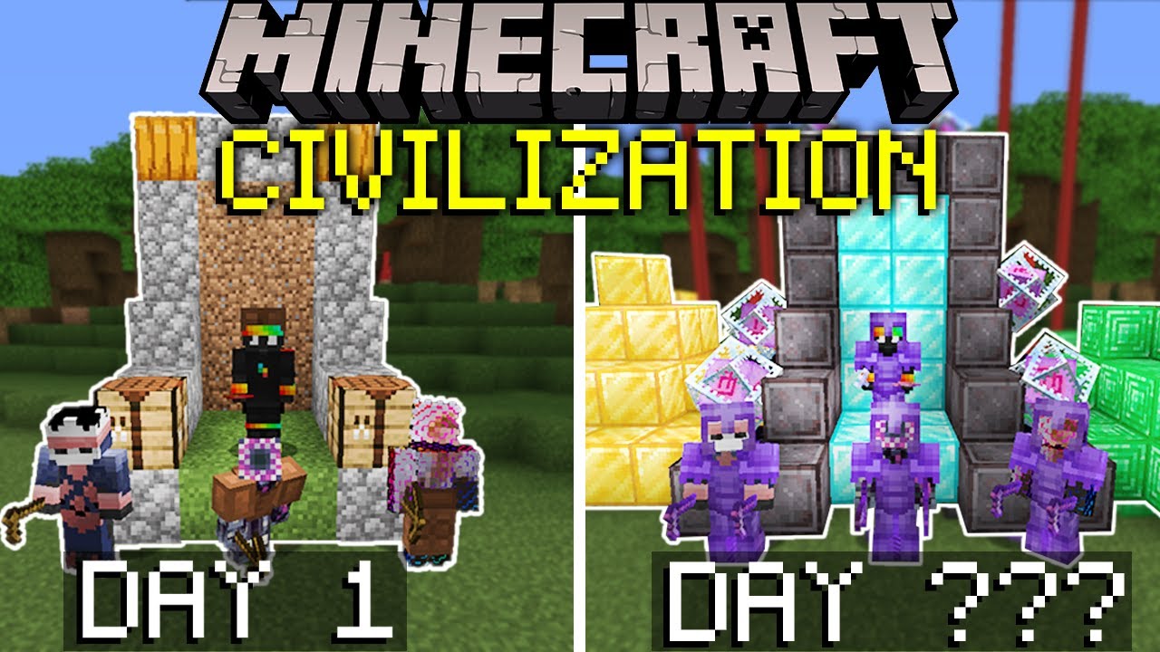 Minecraft server civilizations