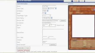 Tutorial on how to use yugioh card maker