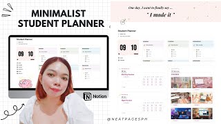 Minimalist Student Planner in Notion Ultimate Guide to Productivity in School