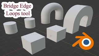 Bridge Edge Loops tool Blender _ The Most Powerful Tool in Blender / blender tutorial