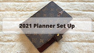 2021 Planner Set Up