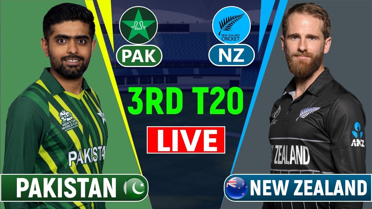 Pakistan vs New Zealand 3rd T20 Details & Playing 11 Update PAK vs NZ