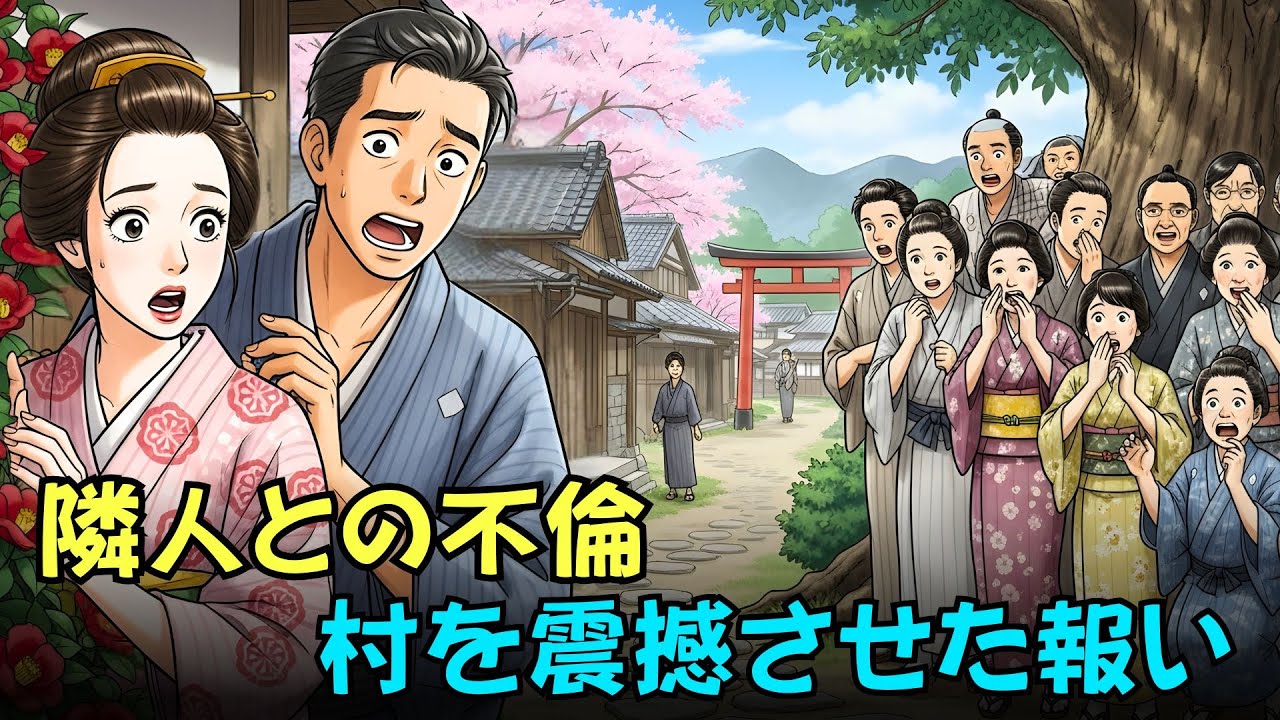 近所の男と不倫した嫁、その報いが村中を震撼させた結末| 日本昔話 · 家族の因縁