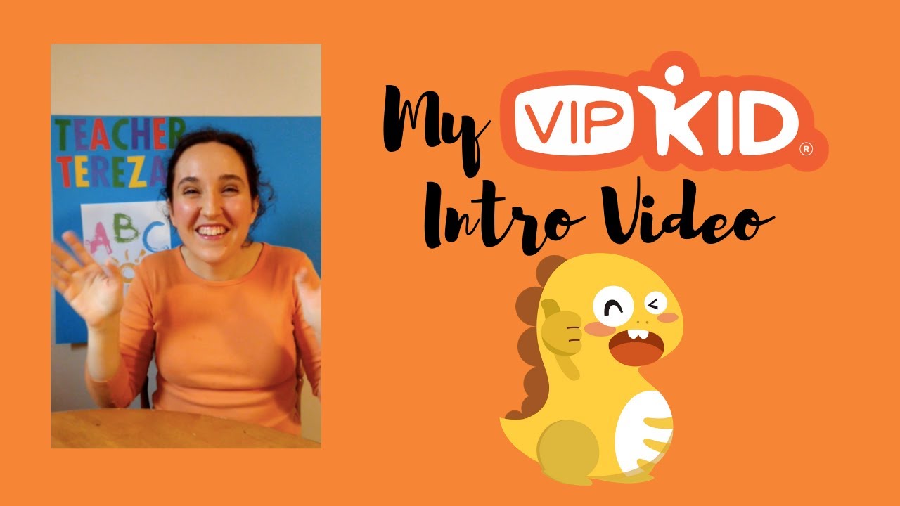 My VIPKID Intro Video - Teacher Tereza - YouTube