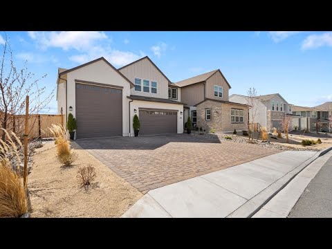 348 S Pah Rah Rdg Dr, Sparks, NV home video tour