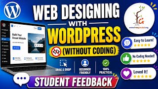 No coding? No problem! 😎Design stunning websites with WordPress & unlock new career opportunities 💼