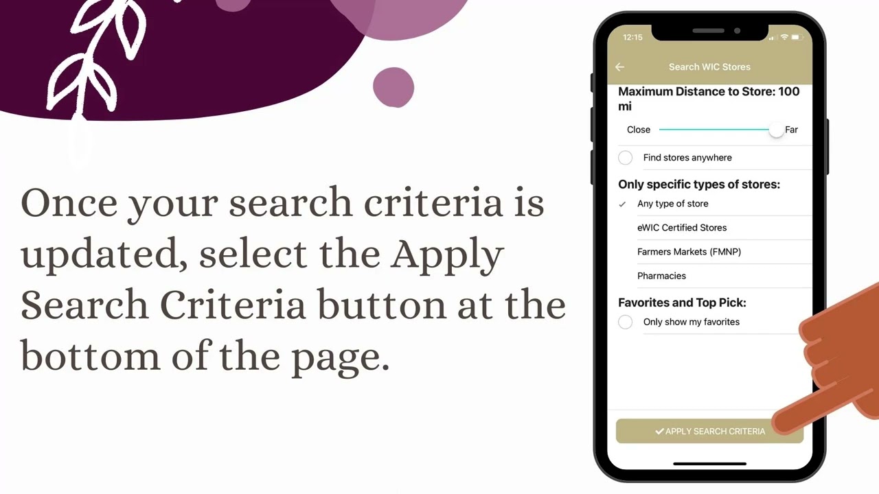 A Quick Guide to Locating ITCA WIC Authorized Vendors