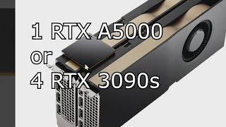 Comparing RTX A5000 series vs RTX 3090 series Video Card