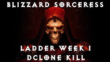 Budget Sorceress Solo Dclone for Anni | Diablo 2 D2R