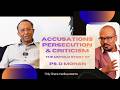 Accusations, Persecution &amp; Criticism - The untold story of Ps. D Mohan
