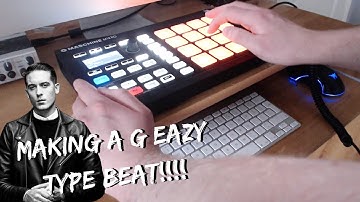 Making a G Eazy Type Trap Beat in Logic Pro X & Maschine!!