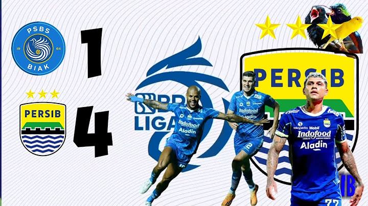 Sukses Persib meraih 3 poin atas Psbs biak dengan skor 4-1 di Bri Liga 1 musim 2024-2025.