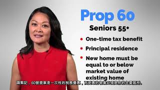 Property tax savings for seniors (prop 60 - chinese subtitles)