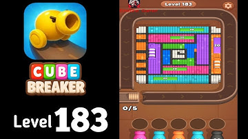 Cube Breaker level 183 Guide Walkthrough Solution