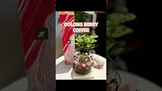☕️🍓OOLONG BERRY COFFEE🍓☕️ #barista #coffee #tea #nespresso #berries