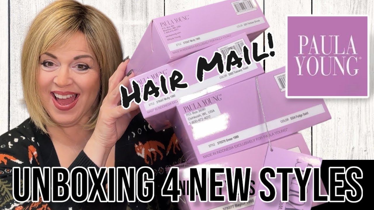 Новая коллекция париков от Паулы Янг! 4 новых стиля и цвета 2026 года!