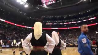 Serbian Folklore Ensemble “KOLO”, Hamilton, at ACC, 2018Mar27, NBA halftime: /Raptors vs. Nuggets