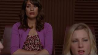 glee new directions get fed up of santana insulting them 2x12