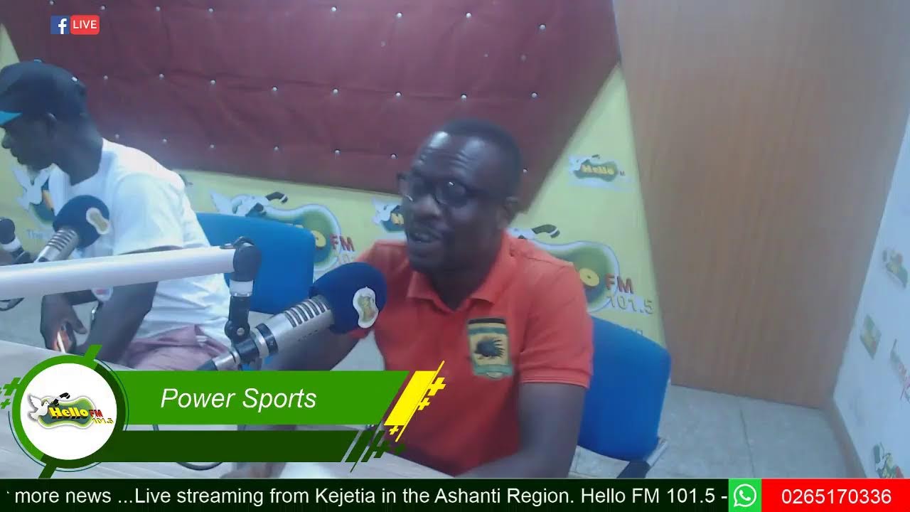 Weekend power sports on hello fm 101 5 with eric opoku jr 22 03 24