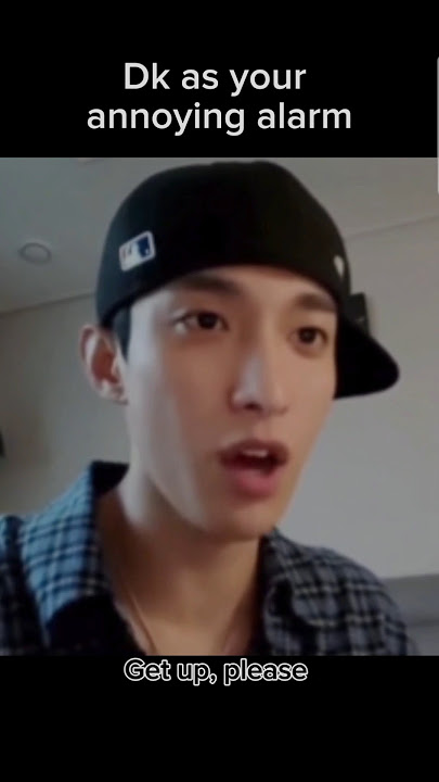 #dk as your annoying alarm clock ⏰️😭| #dokyeom #seventeen #svt