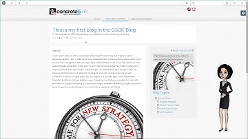 Concrete5 Danmark - C5DK Blog - Adding some more cool blog goodies