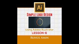 Simple Circle and Dot Logo Design Using Adobe Illustrator - Tutorial - Lesson 6