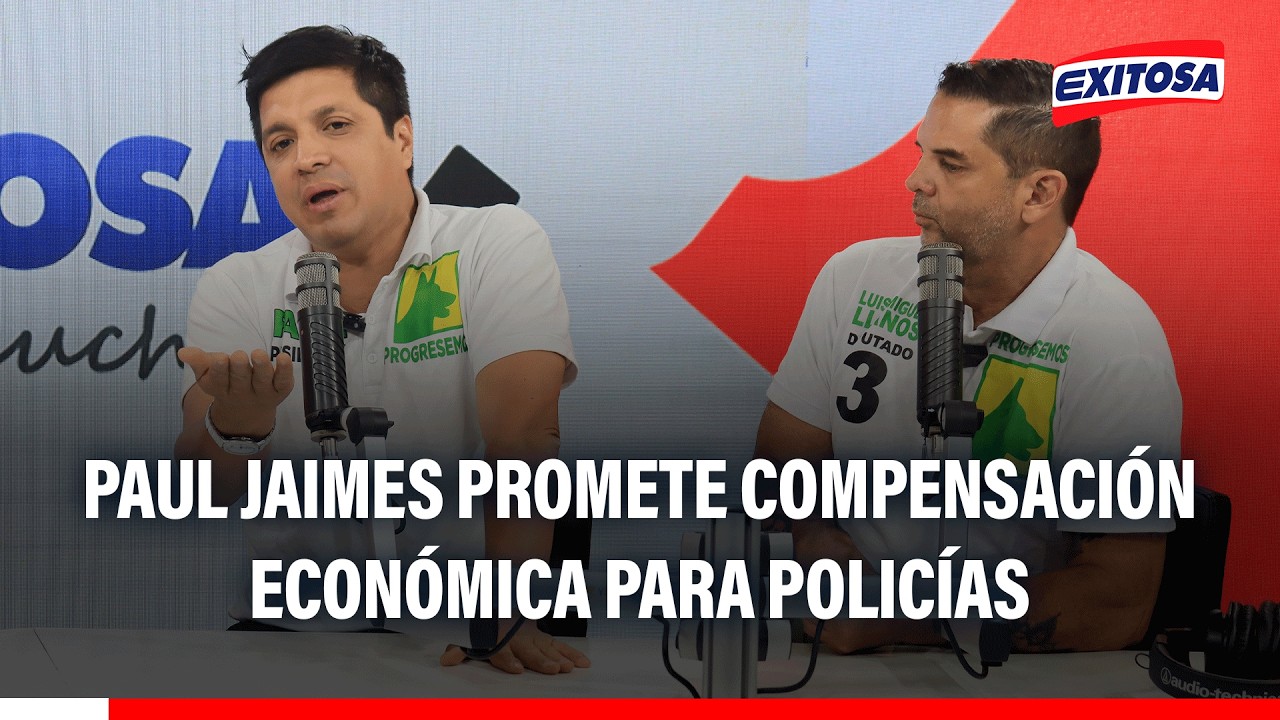🔴🔵 Paul Jaimes promete compensación económica para policías que capturen o abatan delincuentes
