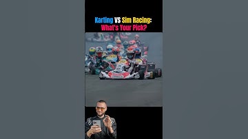 Karting vs Sim Racing ☝🏻 #automobile #streetdriving #crashdrive #karting